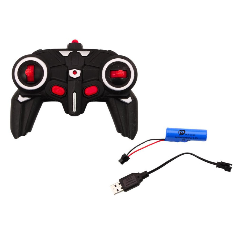 Autko Zdalnie Sterowane 1:18 Drift 360 Światła Dźwięki Czarny