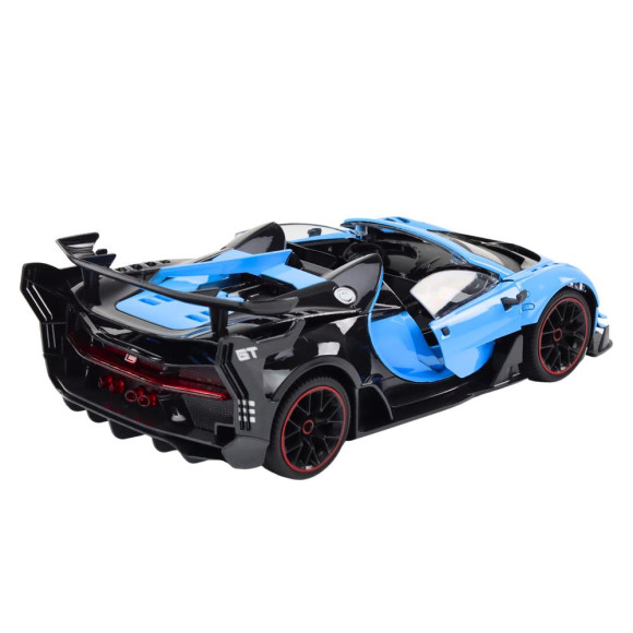 Samochód Sportowy Zdalnie Sterowany RC 1:12 Otwierane Drzwi Niebieski