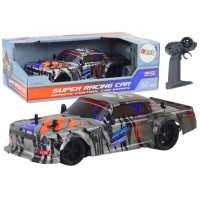 Zdalnie Sterowane Sportowe Auto RC 1:18 Szare