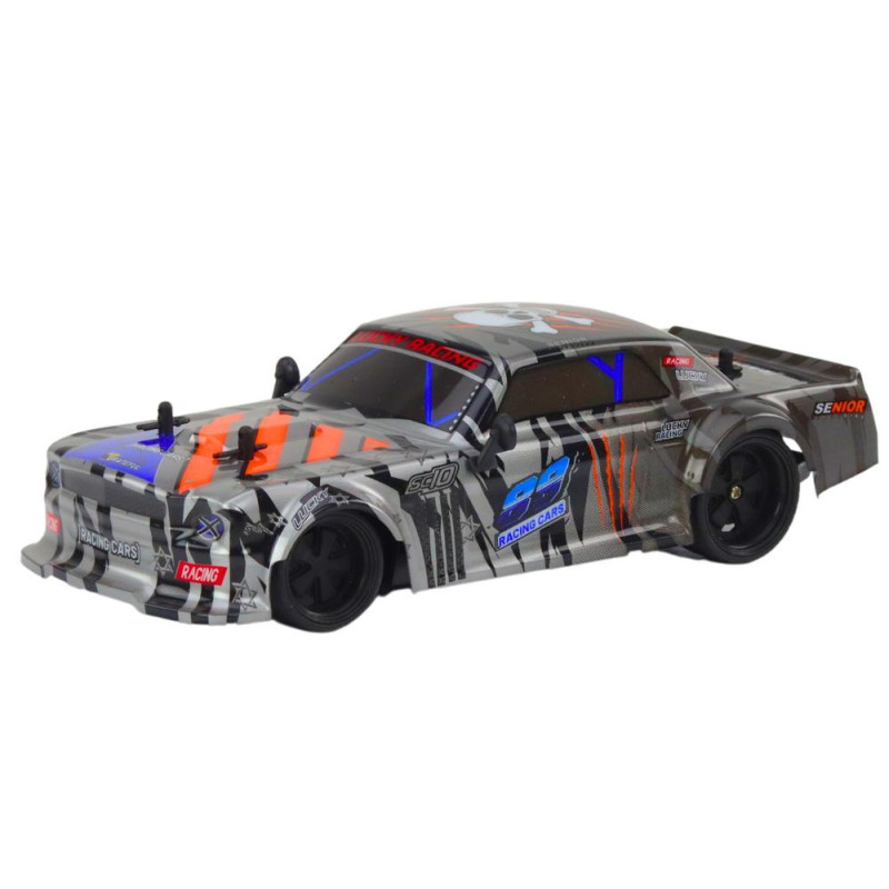 Zdalnie Sterowane Sportowe Auto RC 1:18 Szare