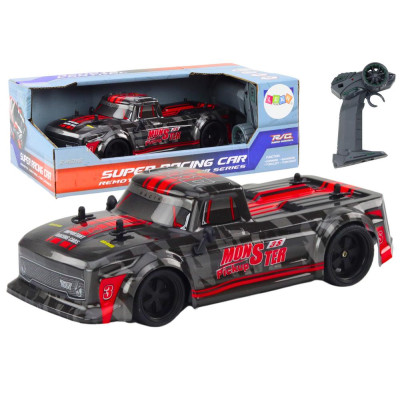 Zdalnie Sterowane Auto Pick-Up RC 1:18 Gumowe Opony Czerwony