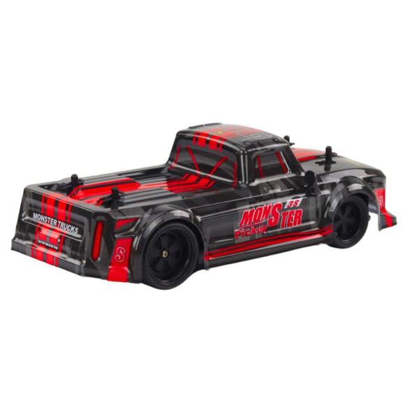 Zdalnie Sterowane Auto Pick-Up RC 1:18 Gumowe Opony Czerwony