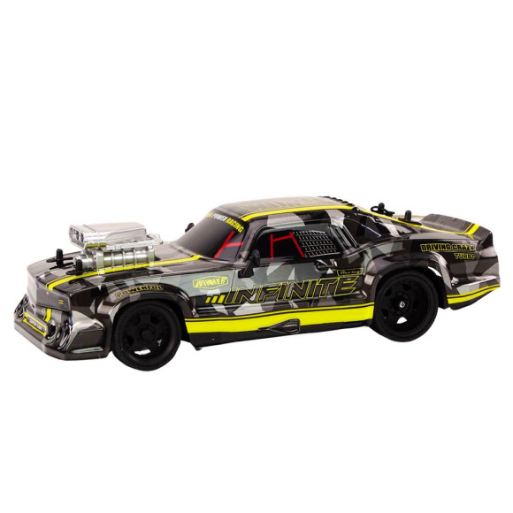 Autko Zdalnie Sterowane RC 1:16 Gumowe Koła Drift Czarny