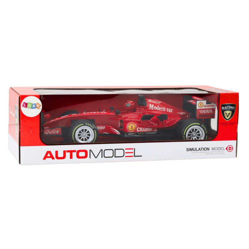 Wyścigówka Zdalnie Sterowana RC 1:12 Czerwony Światła Dźwięki