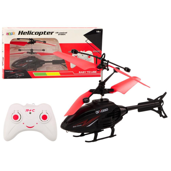 Helikopter Zdalnie Sterowany RC Żyroskop Czerwony Helikopter Zdalnie Sterowany RC Żyroskop Czerwony