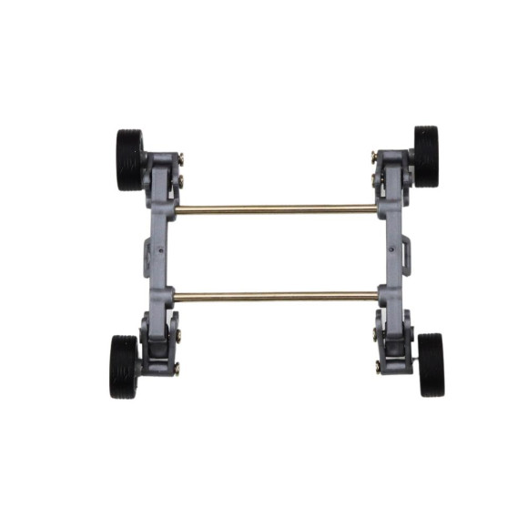 Ciężarówka Z Dźwigiem Dwa Haki Metalowa Biało-Czerwona Światła Dźwięki