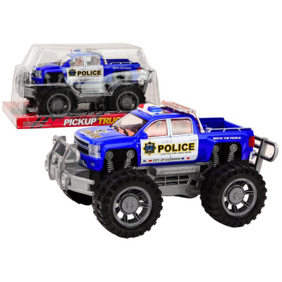 Samochód Policyjny Pickup Niebieski Terenowy Wóz Policji
