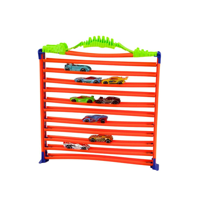 Garaż Parking Tor Samochodowy 2w1  Resoraki Pętla 360* Zestaw