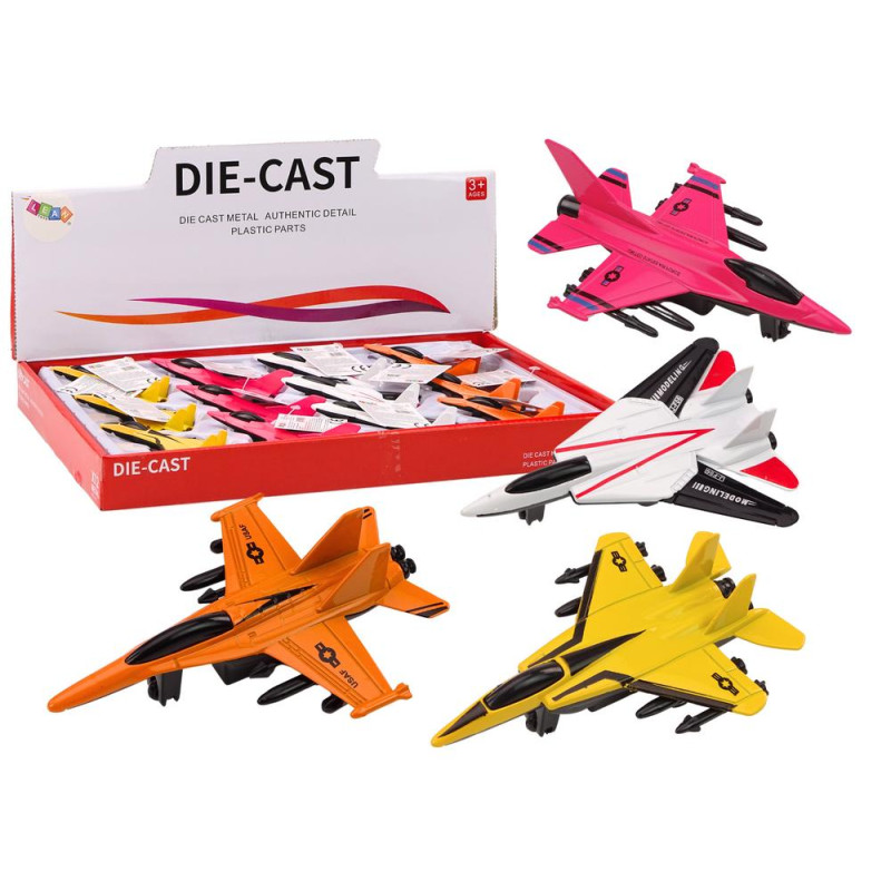 Odrzutowiec Myśliwiec Z Napędem Frykcyjnym Metalowy