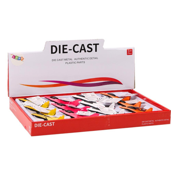 Odrzutowiec Myśliwiec Z Napędem Frykcyjnym Metalowy