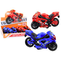 Motocykl Sportowy Napęd Frykcyjny Światło i Dźwięk 2 Kolory