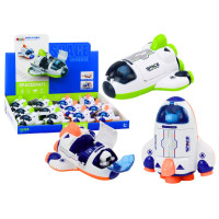 Mały Statek Kosmiczny Jeżdżący Otwierany Kokpit Zielony Pomarańczowy