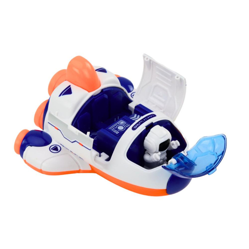 Mały Statek Kosmiczny Jeżdżący Otwierany Kokpit Zielony Pomarańczowy