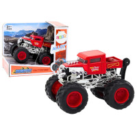 Pojazd Auto z Napędem Frykcyjnym Terenowe Czerwone