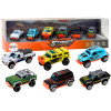 Zestaw Metalowych Autek Terenowych 1:64 6 sztuk