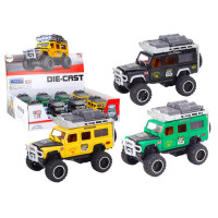 Samochód Terenowy Guard 1:32 Metalowy Napęd Światła Dźwięki