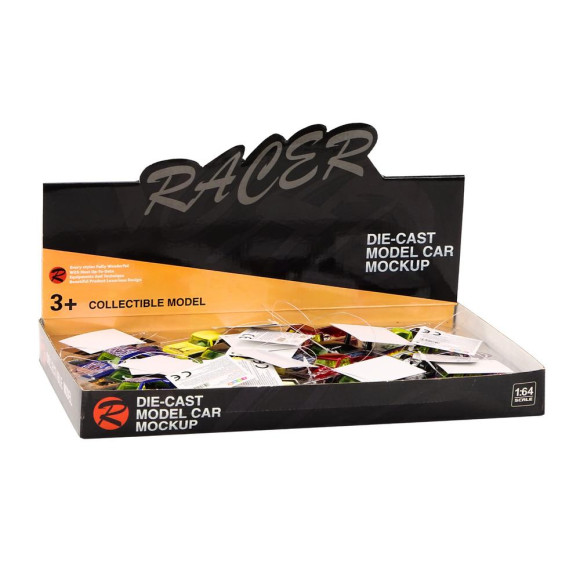 Autko Samochód Wyścigowy Resorak Metalowy 1:64