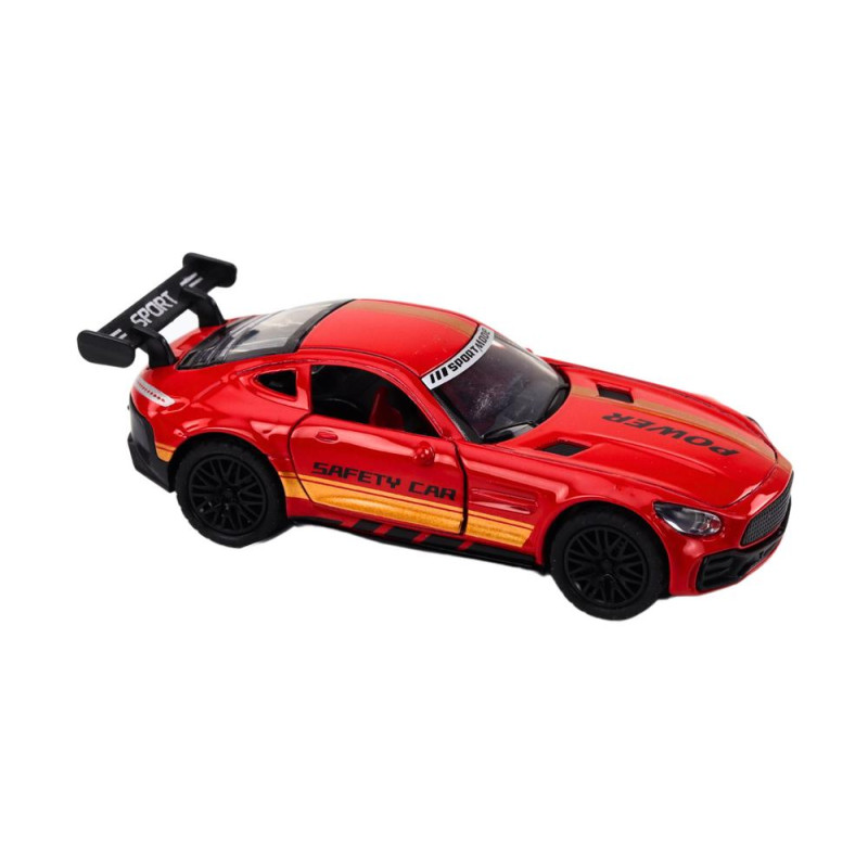 Auto Sportowe Samochód 1:32 Figurka Czerwona Spojler Metal