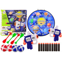 Gra Zręcznościowa Tarcza Pistolety Strzałki Kulki Kosmos