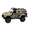 Terenowy Samochód Myśliwski Myśliwy Niedźwiedź Światła Dźwięki Beżowy