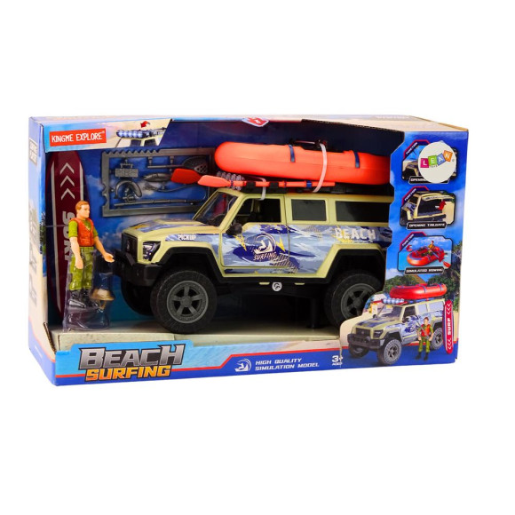 Samochód Terenowy Serfera Ponton Deska Akcesoria