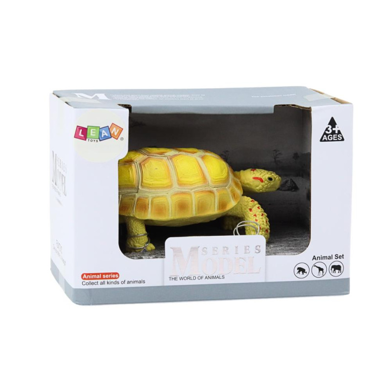 Figurka Kolekcjonerska Żółw Lądowy Gad Żółty C