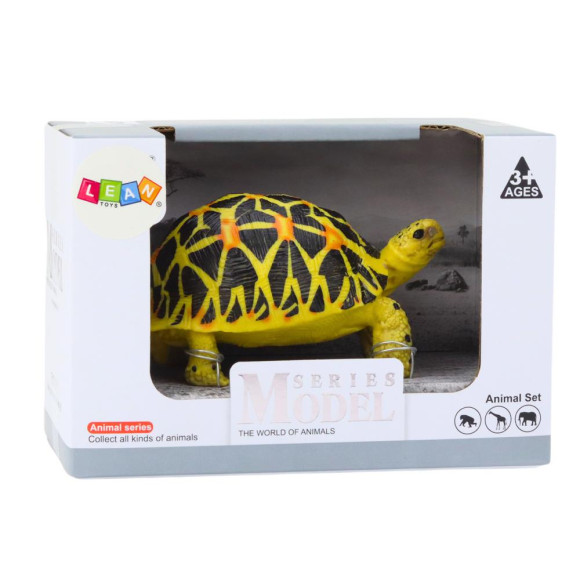 Figurka Kolekcjonerska Żółw Gad Żółty Czarny A