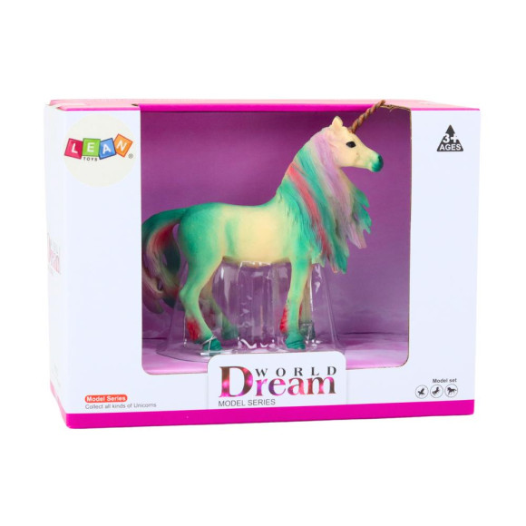 Figurka Kolekcjonerska Duży Jednorożec Zielony 11 CM Figurka Kolekcjonerska Duży Jednorożec Zielony 11 CM