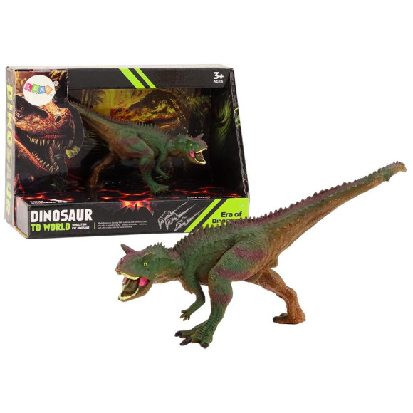 Figurka Dinozaura Karnotaur Zielono-Brązowy 1El Figurka Dinozaura Karnotaur Zielono-Brązowy 1El