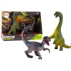 Zestaw Figurek Dinozaurów Brachinozaur Velociraptor 2El