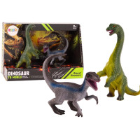 Zestaw Figurek Dinozaurów Brachinozaur Velociraptor 2El