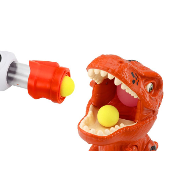 Gra Strzelanie Do Dinozaura Zręcznościowa Kulki Pistolet Zestaw Gra Strzelanie Do Dinozaura Zręcznościowa Kulki Pistolet Zestaw