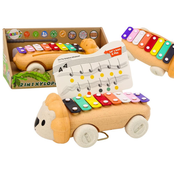 Cymbałki Lew Na Kółkach Instrument Dla Dzieci Kolorowe Edukacyjne Cymbałki Lew Na Kółkach Instrument Dla Dzieci Kolorowe Edukacyjne