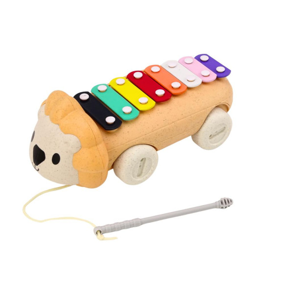 Cymbałki Lew Na Kółkach Instrument Dla Dzieci Kolorowe Edukacyjne Cymbałki Lew Na Kółkach Instrument Dla Dzieci Kolorowe Edukacyjne