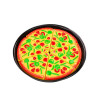Zestaw Produktów Spożywczych Pizza Frytki Lody Sztućce