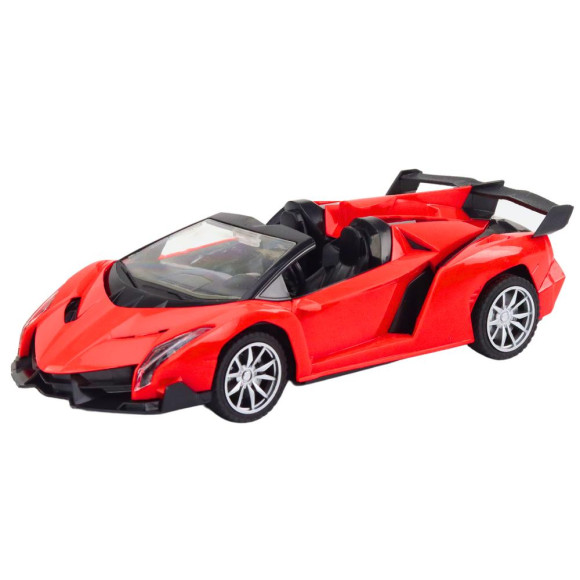 Samochód Sportowy Zdalnie Sterowany Auto RC 1:18 Czerwony Samochód Sportowy Zdalnie Sterowany Auto RC 1:18 Czerwony