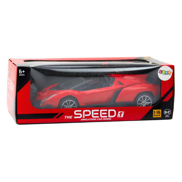 Auto Samochód Sportowy Zdalnie Sterowany RC 1:16 Czerwone Auto Samochód Sportowy Zdalnie Sterowany RC 1:16 Czerwone
