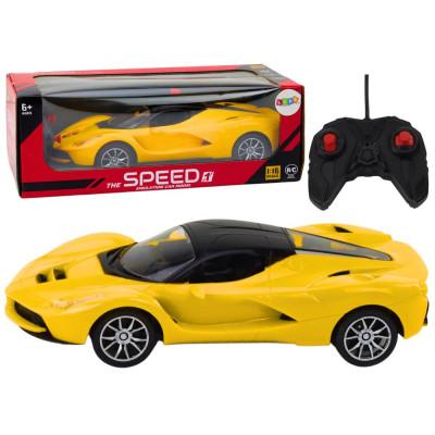 Samochód RC 1:16 Zdalnie Sterowany Sportowy Żółte Auto