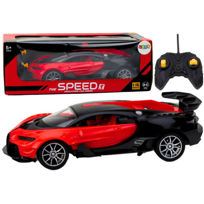 Zdalnie Sterowane Sportowe Auto Czerwone 1:16 RC Samochód