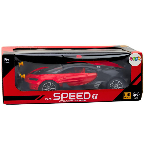 Zdalnie Sterowane Sportowe Auto Czerwone 1:16 RC Samochód Zdalnie Sterowane Sportowe Auto Czerwone 1:16 RC Samochód