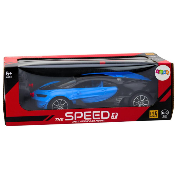 Samochód Sportowy Zdalnie Sterowany Auto RC Niebieski1:16 Samochód Sportowy Zdalnie Sterowany Auto RC Niebieski1:16