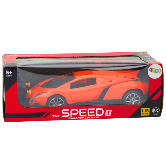 Zdalnie Sterowany Samochód Sportowy Pomarańczowe Auto RC 1:16 Zdalnie Sterowany Samochód Sportowy Pomarańczowe Auto RC 1:16
