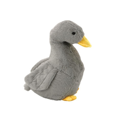 Pluszowa Gęś Maskotka Szara Przytulanka Pluszak Kaczka 40cm