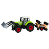Traktor Rolniczy Koparka Z Broną Talerzową Napęd Zielony