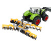 Traktor Rolniczy Koparka Z Broną Talerzową Napęd Zielony