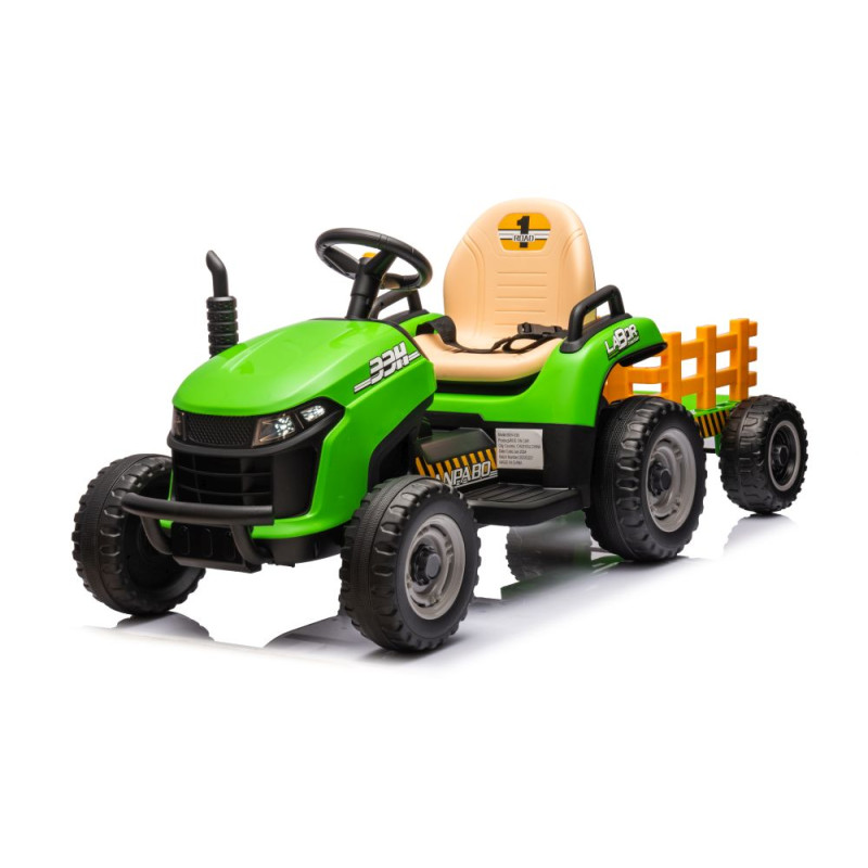 Traktor Na Akumulator BBH-030 Zielony