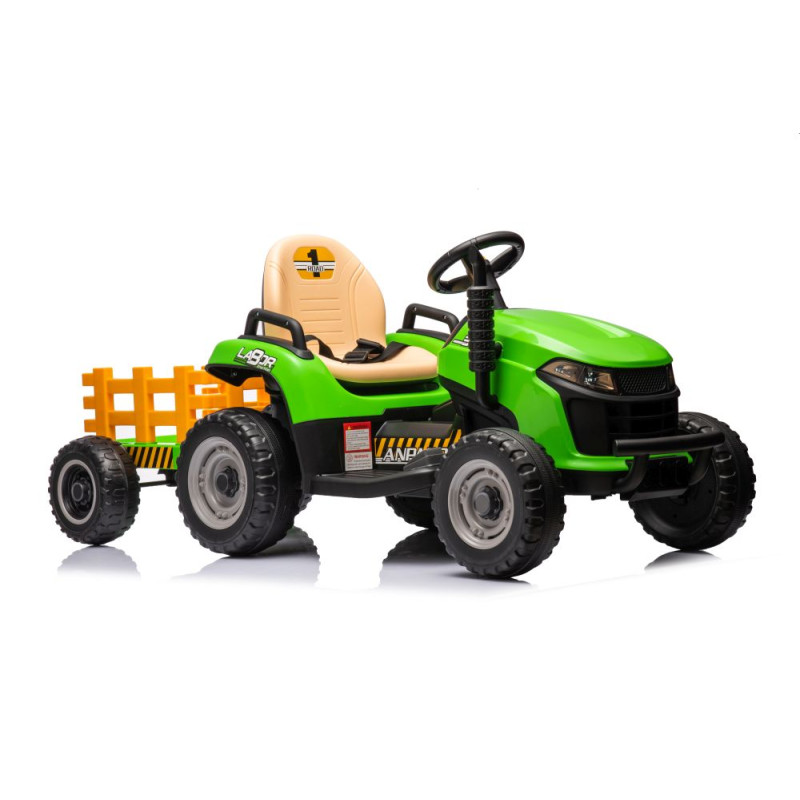 Traktor Na Akumulator BBH-030 Zielony