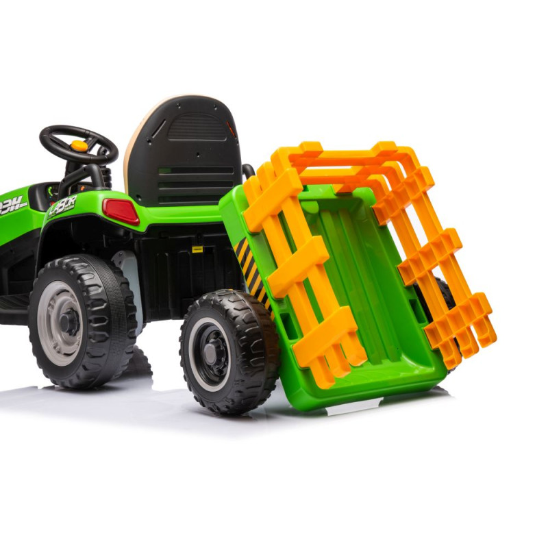 Traktor Na Akumulator BBH-030 Zielony