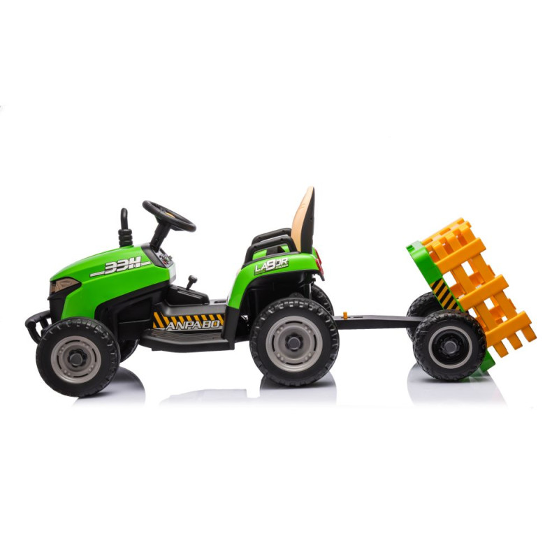 Traktor Na Akumulator BBH-030 Zielony