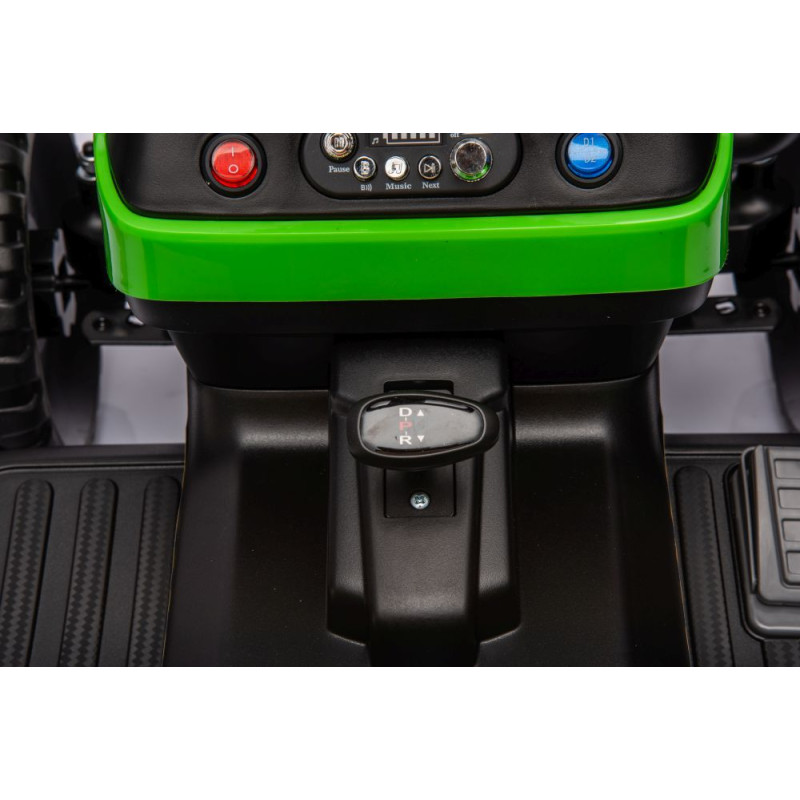 Traktor Na Akumulator BBH-030 Zielony
